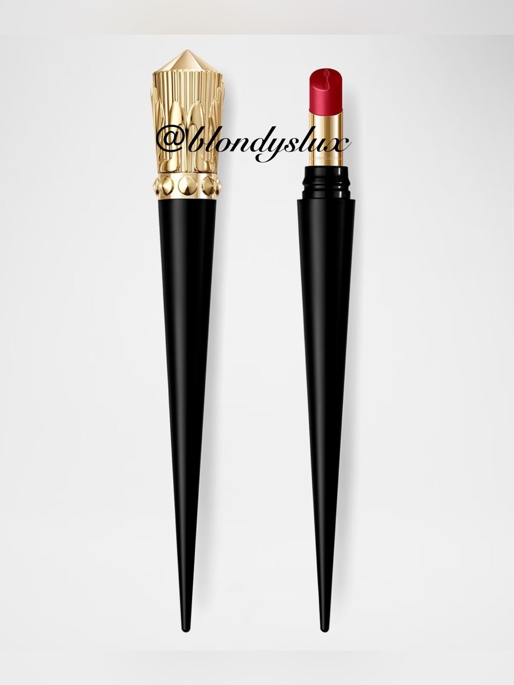 Christian Louboutin 🔥 Rouge Stiletto Slimstick Lumi Matte | Private Red 111L